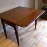 antieke mahonie pembroke tafel 1