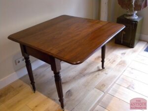 antieke mahonie pembroke tafel, side tafel