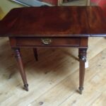 antieke mahonie pembroke tafel 1