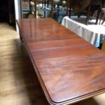 antieke mahonie pull out dining table 1