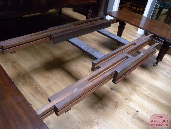 antieke mahonie pull out dining table 3