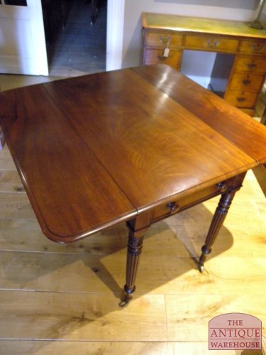 antieke mahonie Regency pembroke 2