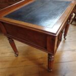 Antieke mahonie schrijftafel 3