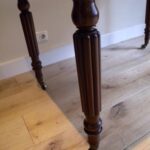 Antieke mahonie schrijftafel circa 1800/1820 1