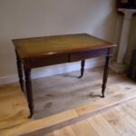 Antieke mahonie schrijftafel circa 1800/1820 3