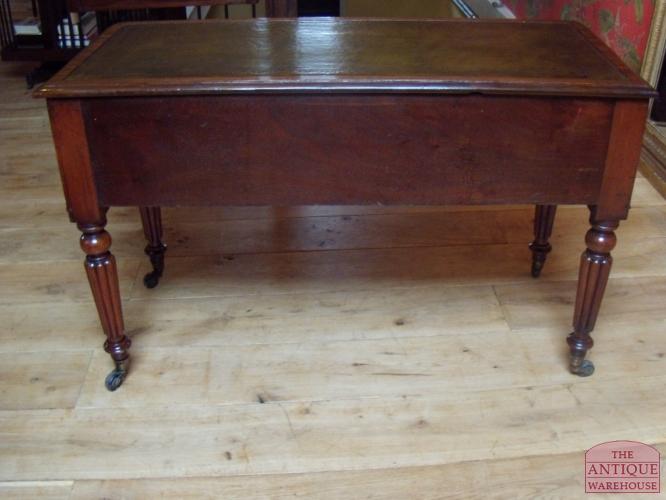 Antieke mahonie schrijftafel circa 1840 2