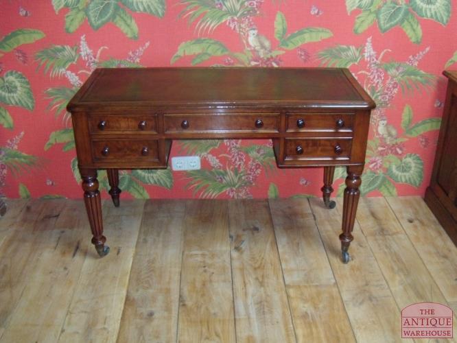 Antieke mahonie schrijftafel circa 1840 3