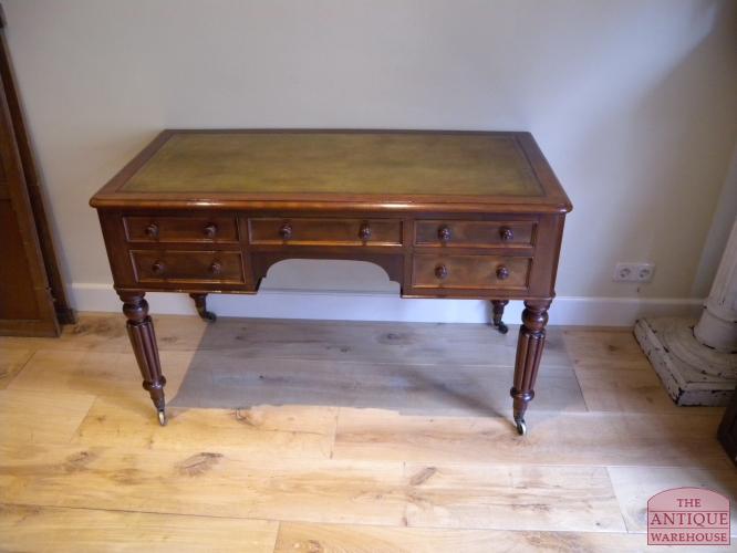 Antieke mahonie schrijftafel circa 1840 3