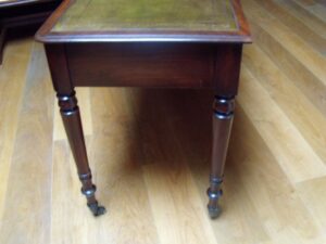 antieke mahonie schrijftafel, circa 1870