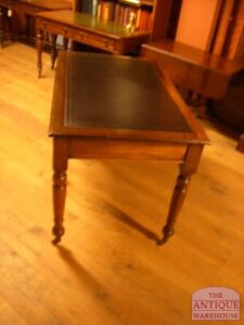 antieke mahonie schrijftafel, circa 1870, VERKOCHT