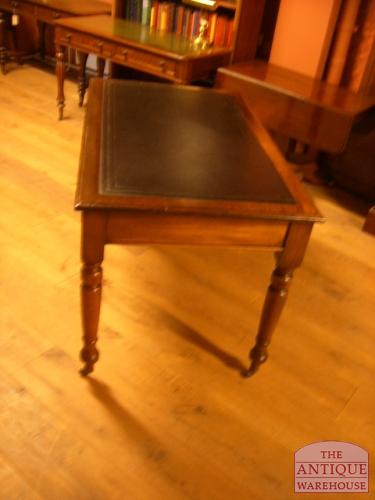 antieke mahonie schrijftafel, circa 1870, VERKOCHT