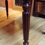 Antieke mahonie schrijftafel circa 1850 2