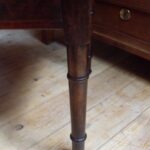 Antieke mahonie schrijftafel circa 1880 1