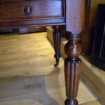 Antieke mahonie schrijftafel circa 1800 1