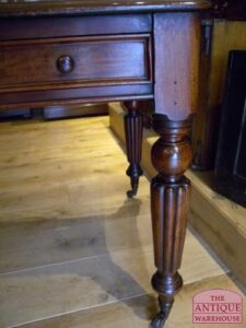 antieke mahonie schrijftafel, VERKOCHT