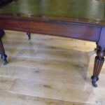 Antieke mahonie schrijftafel circa 1800 2