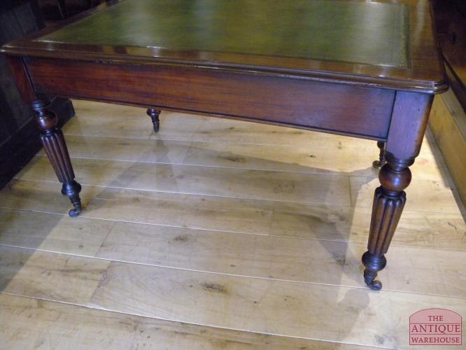 Antieke mahonie schrijftafel circa 1800 2