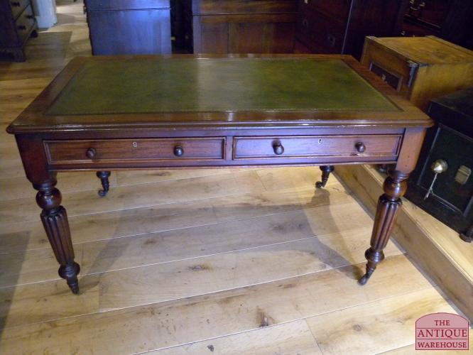 Antieke mahonie schrijftafel circa 1800 3