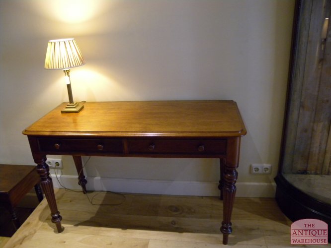 antieke mahonie schrijftafel, VERKOCHT