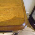 Antieke mahonie schrijftafel circa 1850 5