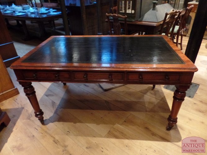 antieke mahonie schrijftafel, VERKOCHT