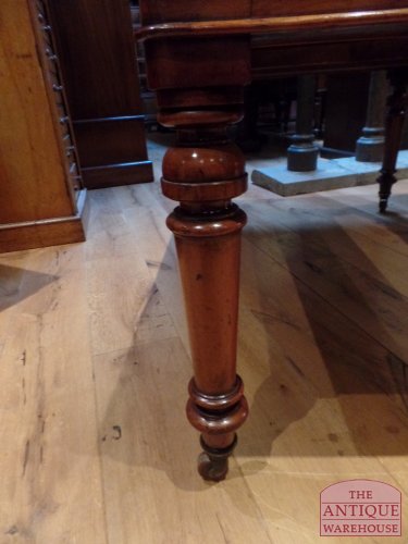 Antieke mahonie schrijftafel circa 1850 3