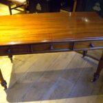 antieke mahonie side table 3