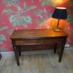 antieke mahonie side table 1