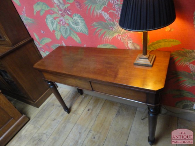 antieke mahonie side table 2