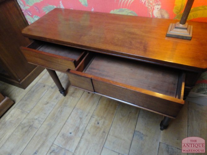 antieke mahonie side table 3