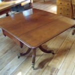 antieke mahonie side table 1