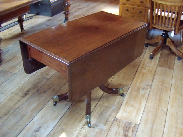 antieke mahonie side table 3
