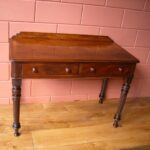 antieke mahonie side tafel 3