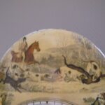 Antieke mahonie staande Engelse klok 4