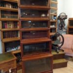 Antieke mahonie stapelbare Globe Wernicke boekenkast, vitrinekast 1