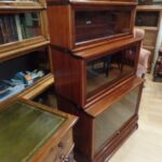 Antieke mahonie stapelbare Globe Wernicke boekenkast, vitrinekast 2