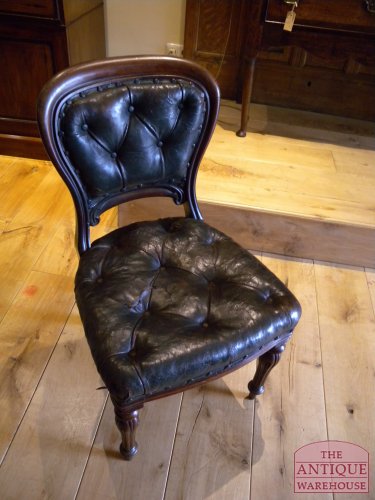 antieke mahonie  stoel