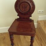 antieke mahonie stoel 1