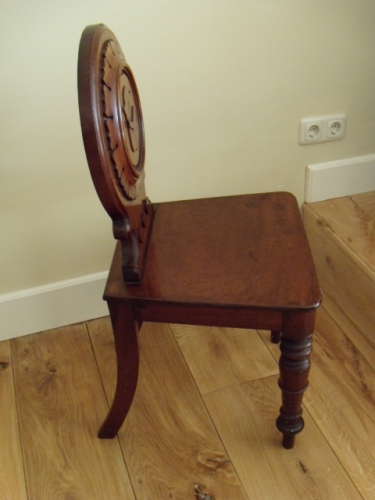 antieke mahonie stoel 2