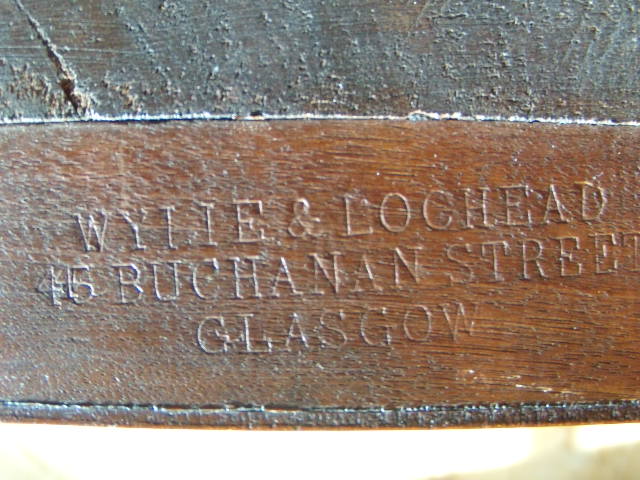 antieke mahonie stoel 3