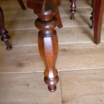 antieke mahonie stoelen, set van 6 1