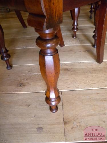 antieke mahonie stoelen, set van 6, VERKOCHT