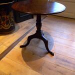 antieke mahonie tilt top tafel 3
