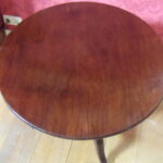 antieke mahonie tilt top tafel 1