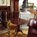 antieke mahonie tilt top tafel 3