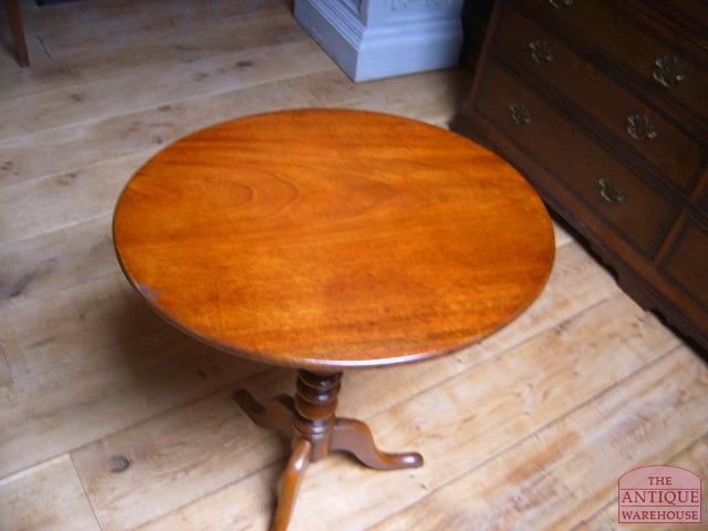 antieke mahonie tilt-top tafel 3