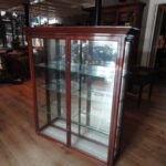 antieke mahonie vitrine 1