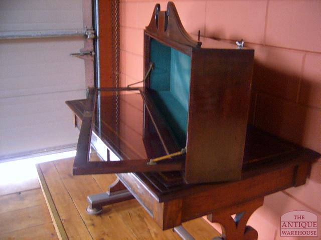 antieke mahonie vitrine 2