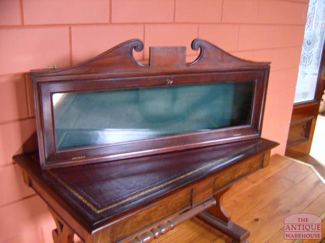 antieke mahonie vitrine 3