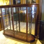 antieke mahonie vitrine, top kwaliteit 1
